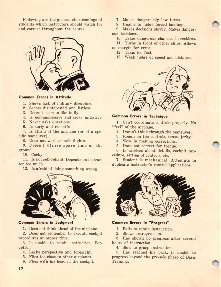 150 Page AAF INSTRUCTORS' MANUAL BASIC FLYING Vultee BT-13 Valiant on Data DVD