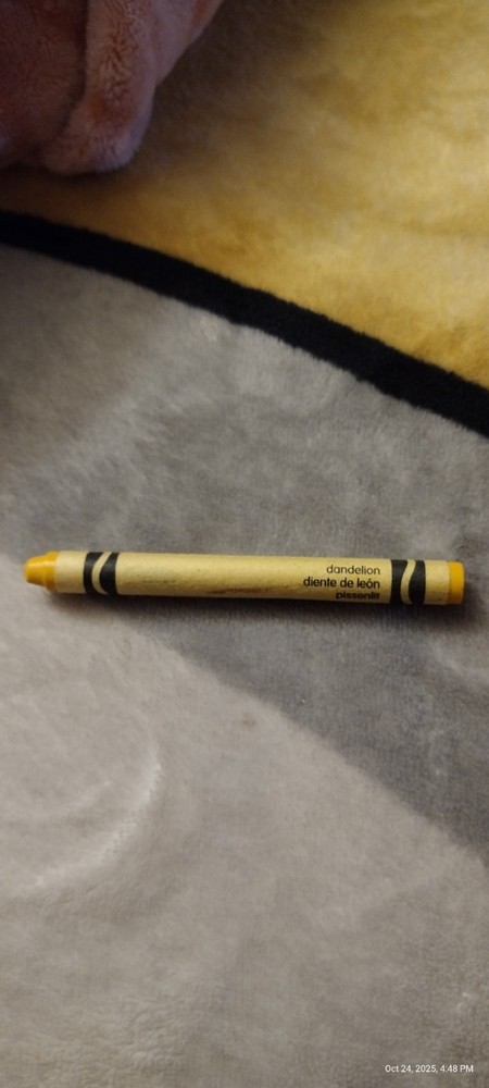 dandelion crayola crayon