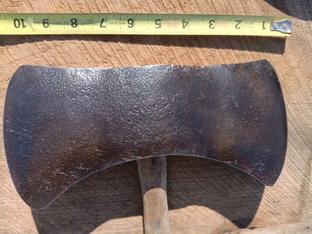 Antique Double Bit Axe Head 3 lbs 9 oz