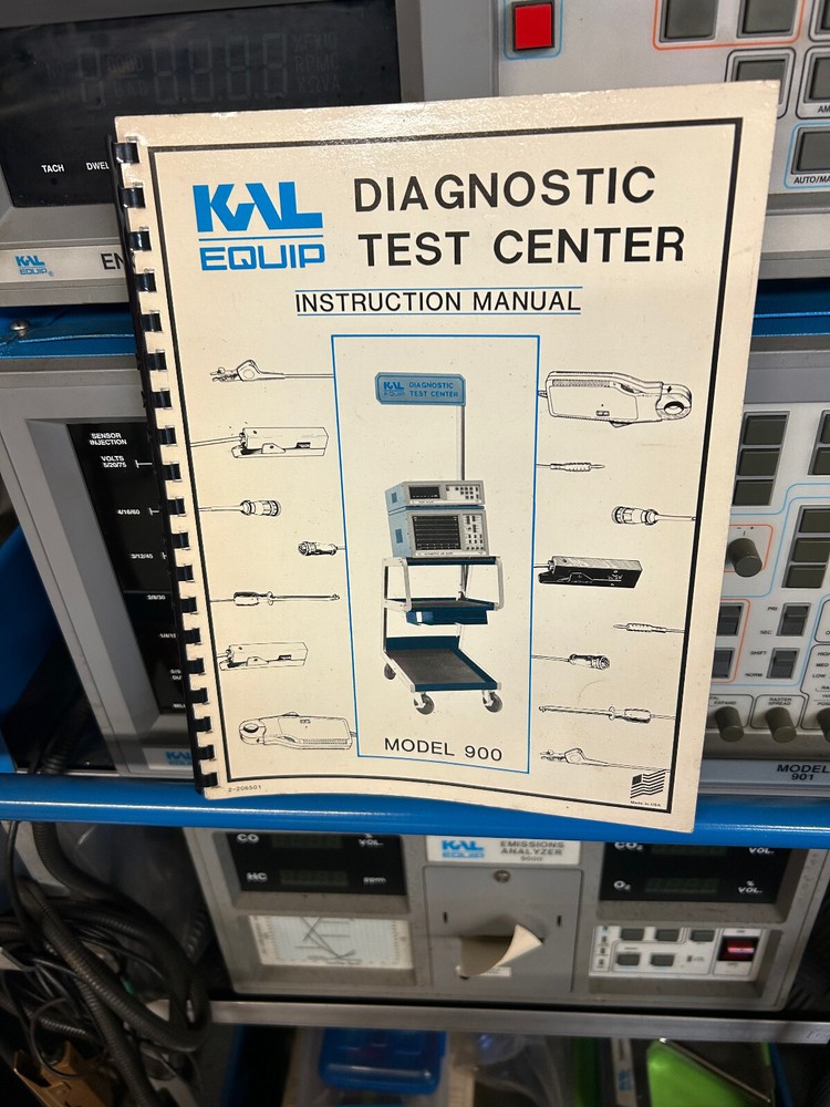 KAL EQUIP AUTOMOTIVE LAB SCOPE & ENGINE ANALYZER (MODELS 901 & 902) EXCELLENT!!