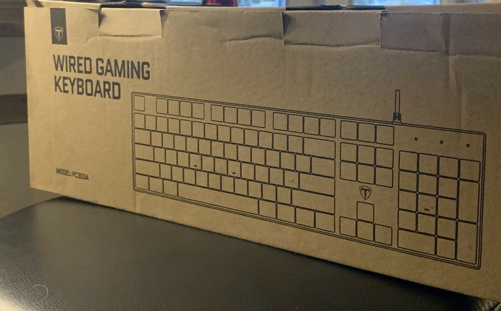 Wired Gaming Keyboard PC305A T New- Opened Box