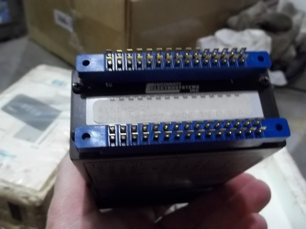 NIB CINCINNATI ELECTROSYSTEMS 4161 7 SEGMENT DISPLAY PANEL METER (Y4)