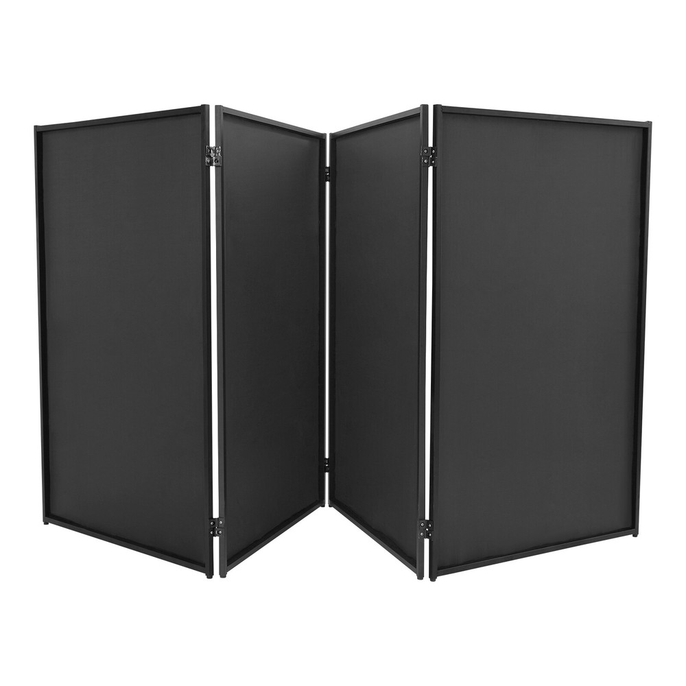 DJ Foldable Booth Panel Portable Facade Event Cover Screen Detachable w/ Bag