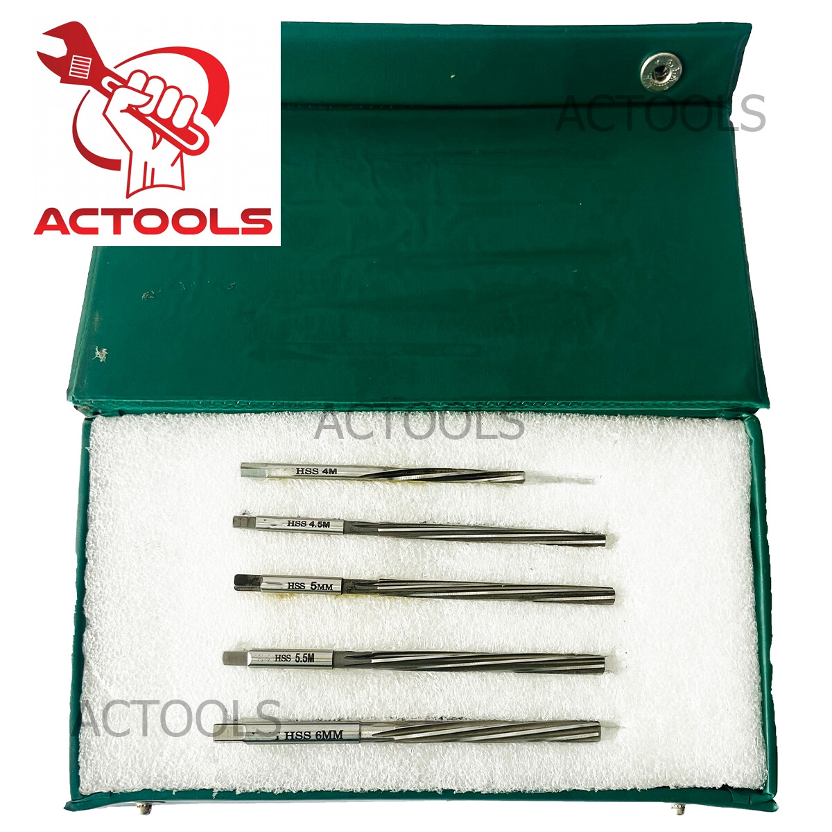 Hss Valve Stem Guide Reamers 5 Pcs 4mm 4.5mm 5mm 5.5mm 6mm Spiral USA ACTOOLS