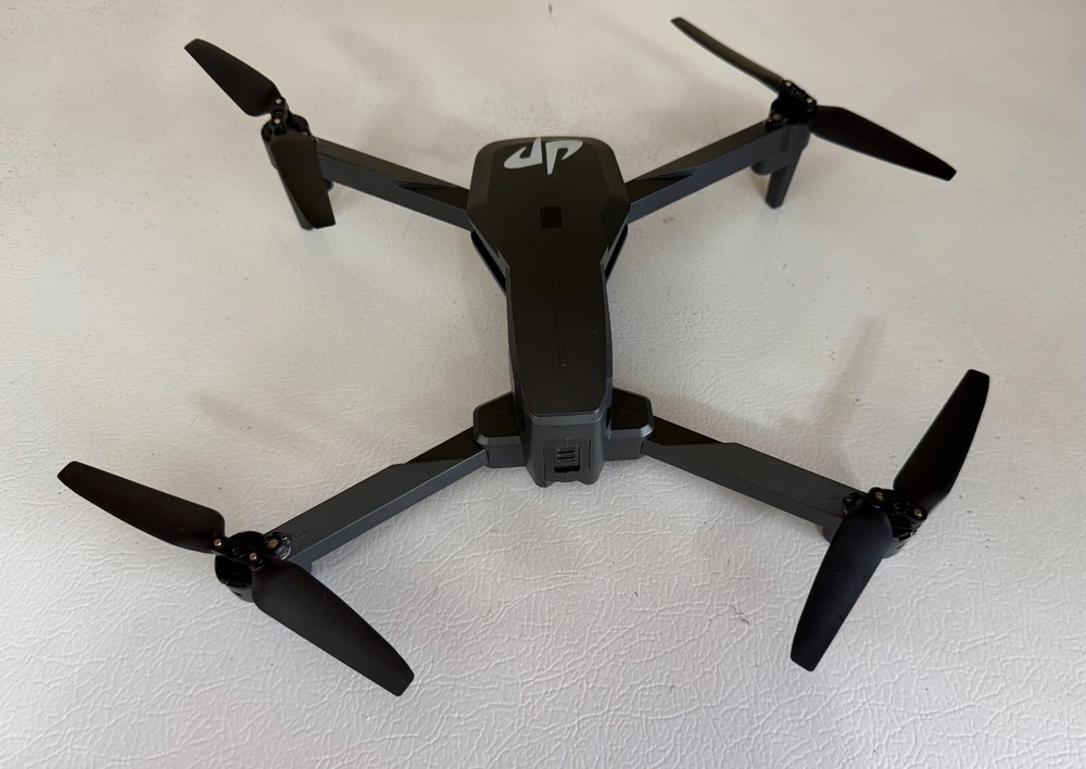 Dp Drone Black Folding Quadcopter With Accessories - No Box
