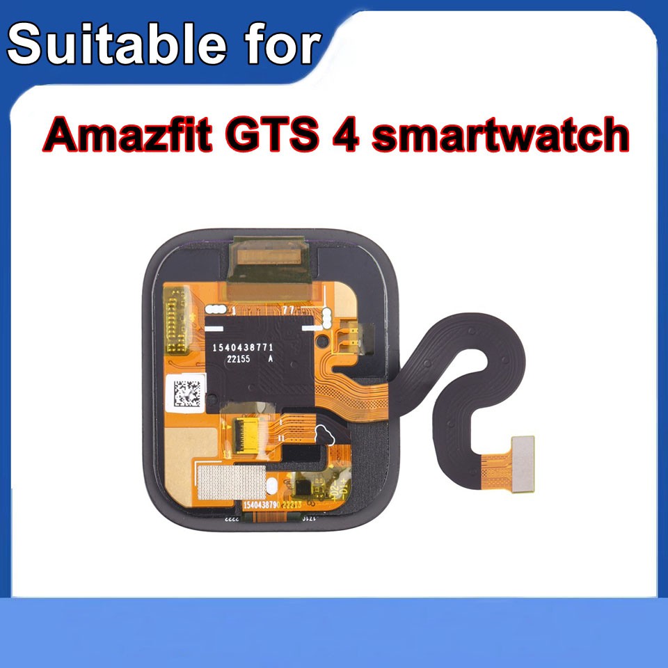 LCD Screen Digitizer Full Assembly For Amazfit GTS 4 Watch Replacement