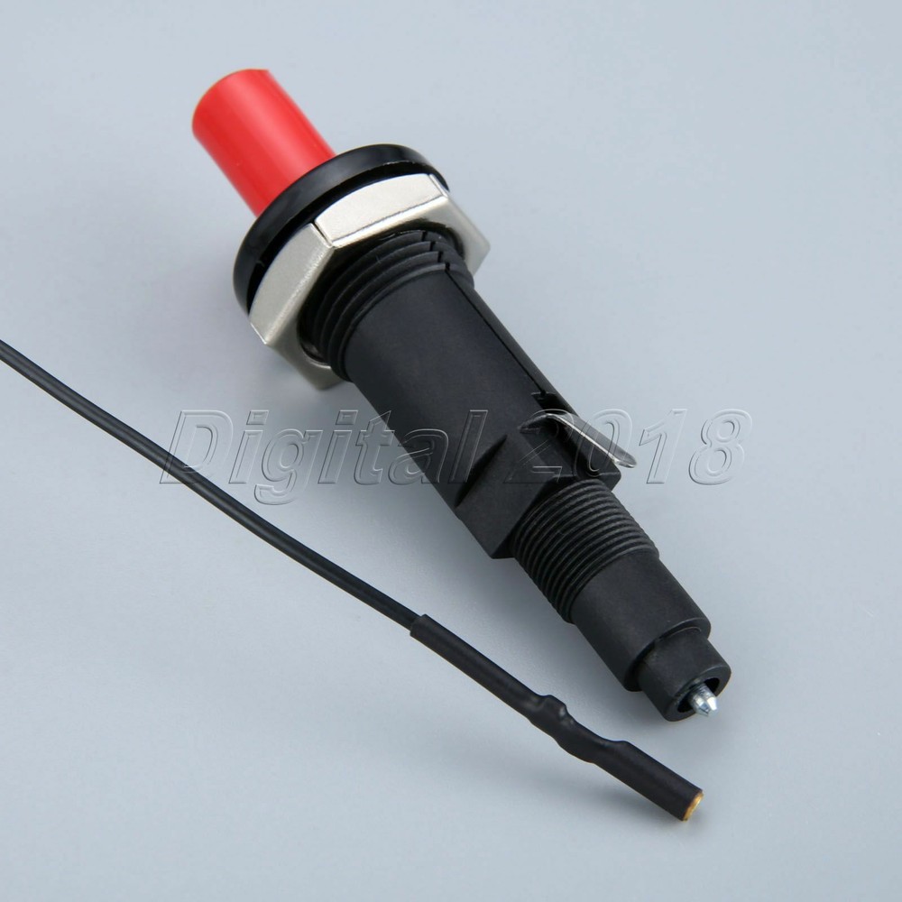 Replace 1 Meter Piezo Igniter Push Button Grill Spark Ignition Parts 2pcs/Set