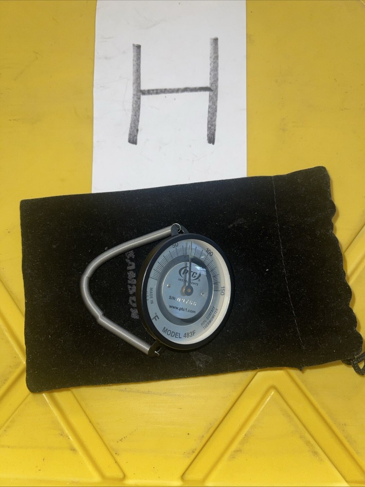 PTC 483F Pipe Surface Spring Held Thermometer