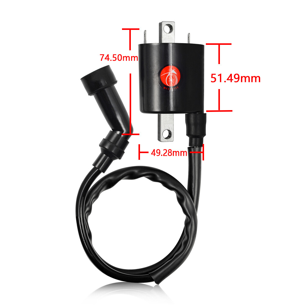 2Pcs Ignition Coils For Yamaha V Star 1100 XVS1100 1999-2009 5EL-82310-00-00