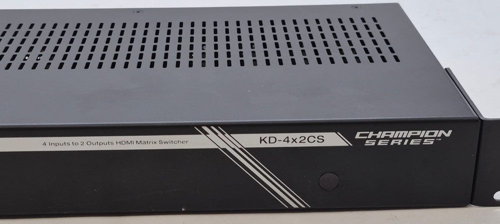 Key Digital KD-4x2CS 4 Input 2 Output HDMI Matrix Switcher