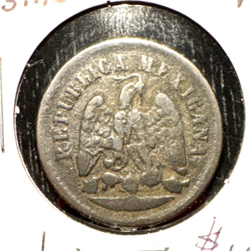 Mexico 1889 Mo centavo KM 391.6