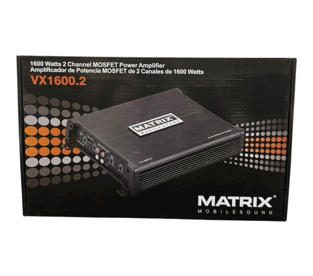 Matrix DX3000D.1 Class D Monoblock Amplifier 3000W NEW w/ Remote Switch