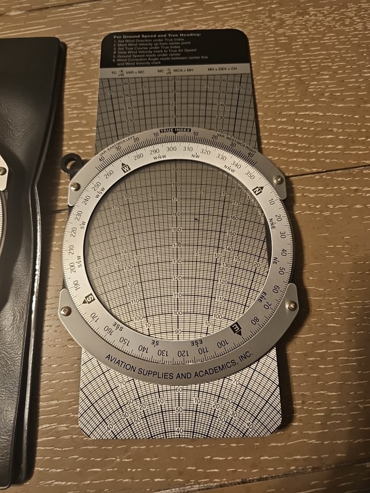 *2* ASA E6-B Metal Flight Computers And Case