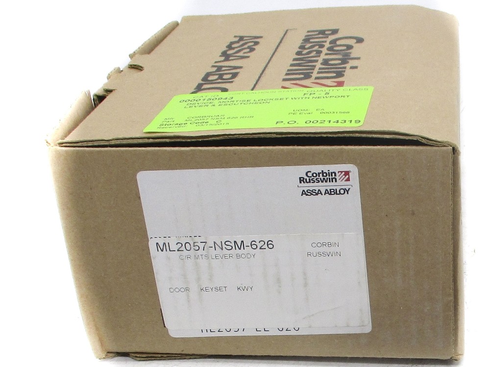 CORBIN RUSSWIN ML2057-NSM-626 NSMP