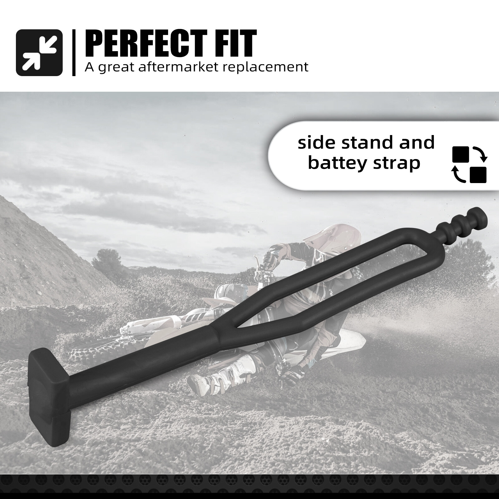 Kickstand Side Stand Rubber Strap For Husqvarna 125-501 TE/TC/TX/FC/FE/FX 14-22