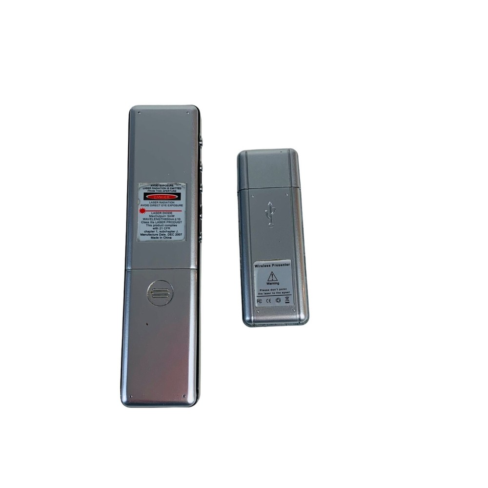 Wireless Presenter Laser Pointer USB Receiver With Case Presentation Clicker