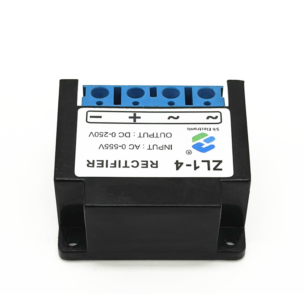 Rectifier ZL1-4 Brake Rectifier Input: AC0-555V Output: DC0-250V