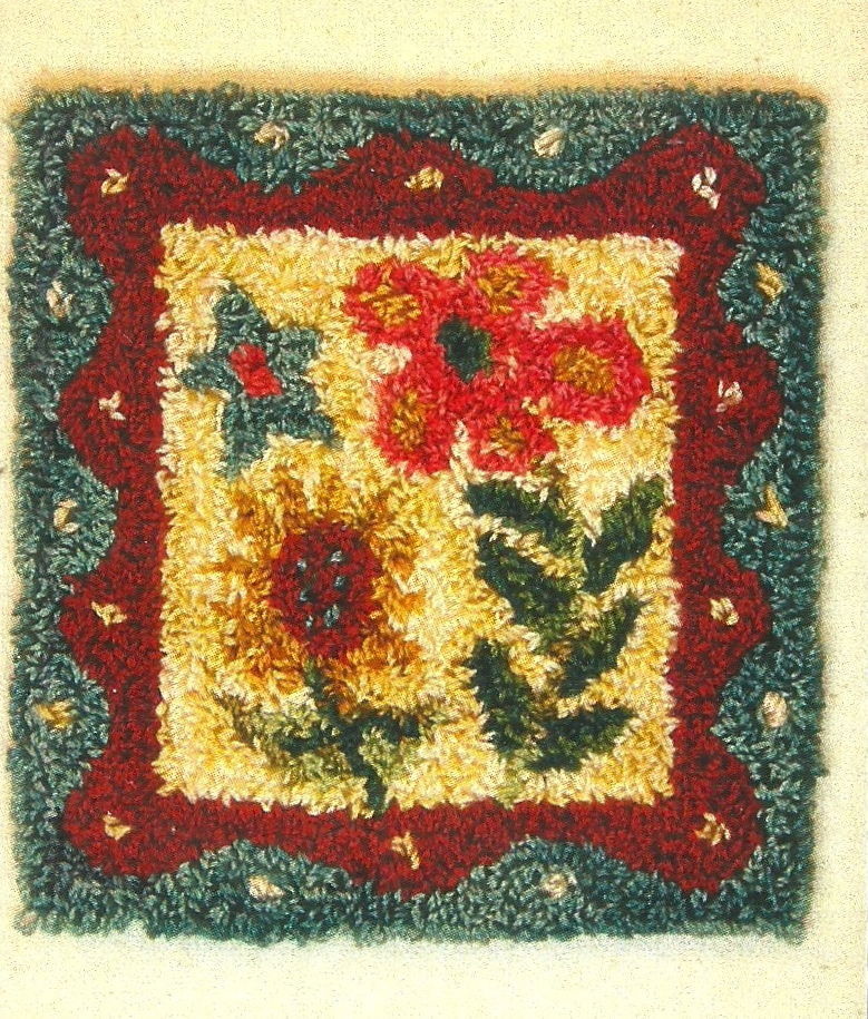 Meme's Cottage Collection "Calypso" Punchneedle Embroidery Pattern
