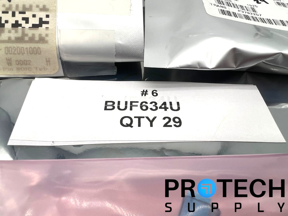(29/Pk) Texas Instruments BUF634U Buffer Amplifier with WARRANTY