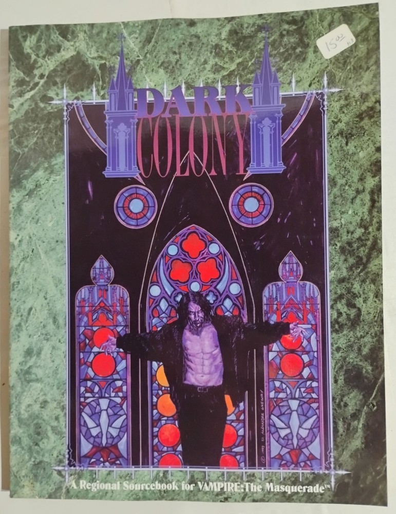 Dark Colony Vampire The Masquerade Sourcebook WW2212 1993 White Wolf