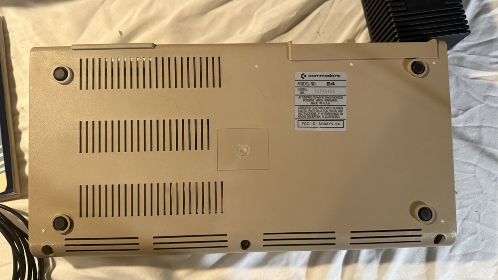 WORKING Commodore 64 C64 In Box Restored Retro Computer Matching SN With PSU