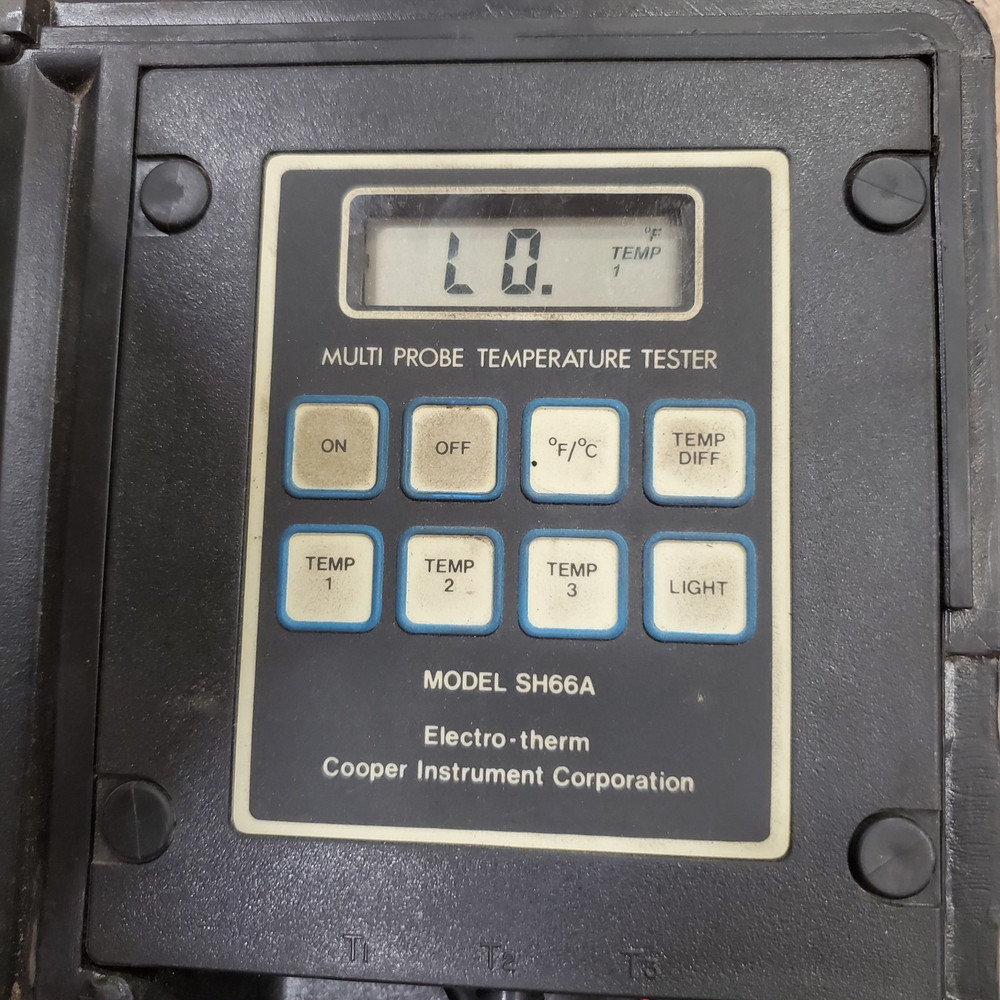 Cooper Electro-therm SH66A Digital Thermometer (USED)
