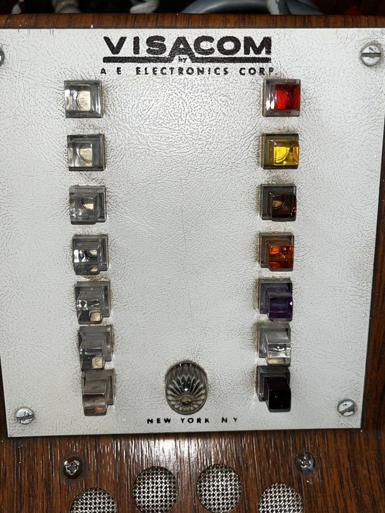 Rare! Vintage AE Electronics Corp. (VisaCom) Intercom Phone System..