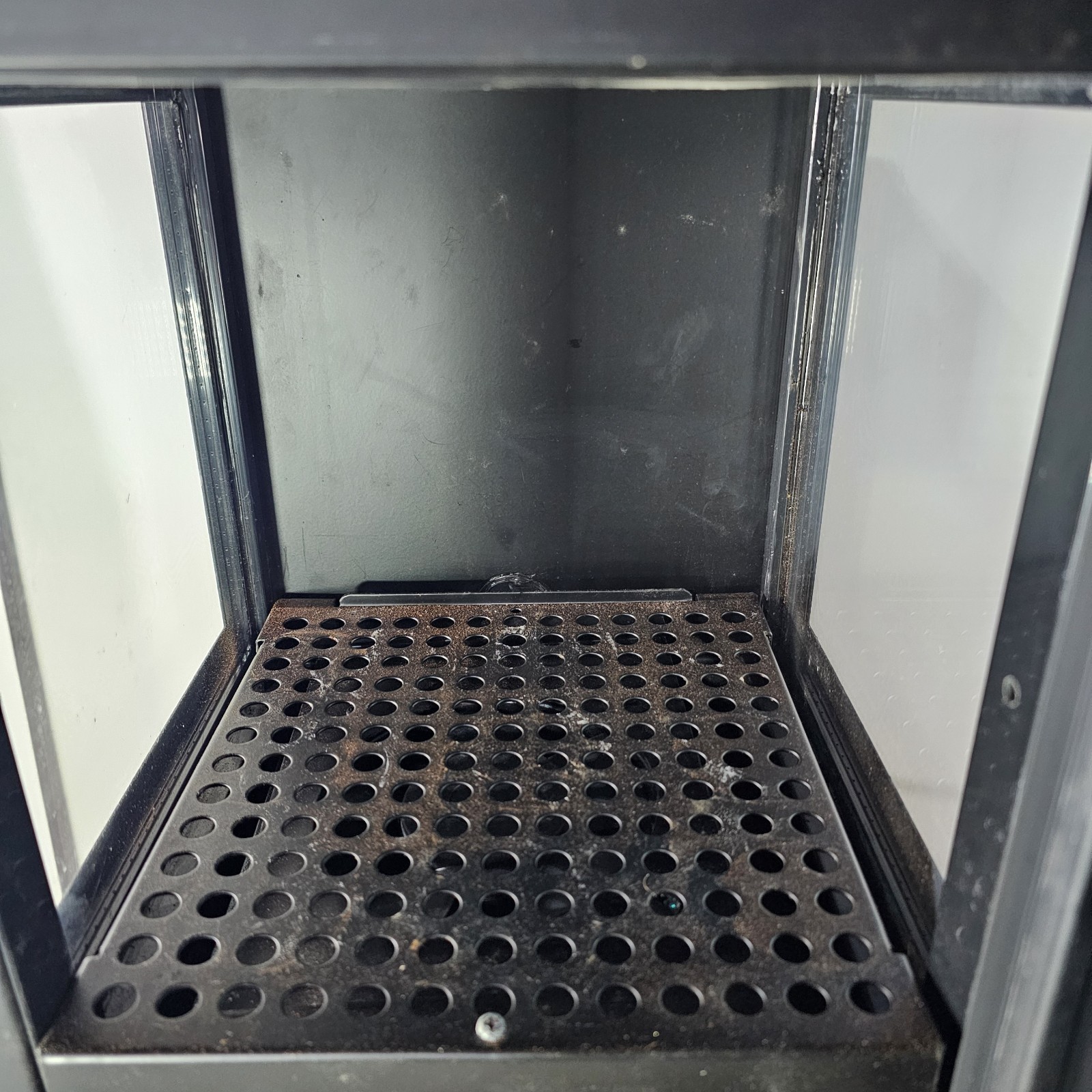 Monster Energy Mini Fridge Desktop Storage Countertop Display 11x11x22 Lit Door