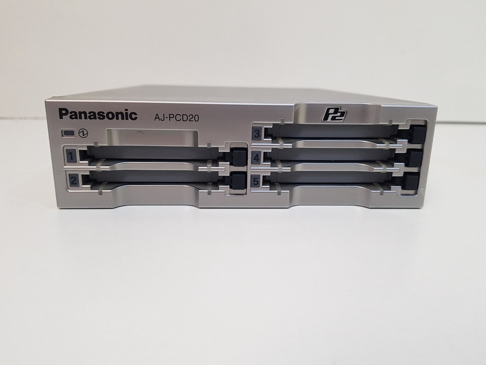 Panasonic aj-pcd20e 5 card reader p2-usb2-IEEE 1394b