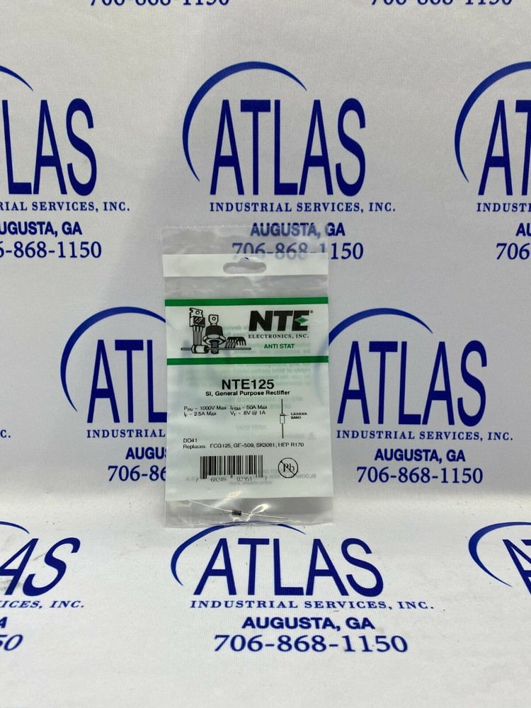 NTE NTE125 D-Si, 1000 PRV, 2.5A