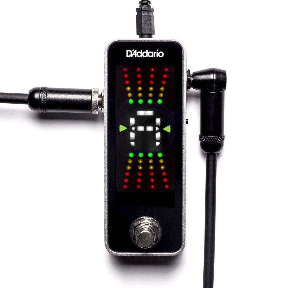 D'Addario Planet Waves Chromatic Pedal Tuner - True Bypass - 32 Processing