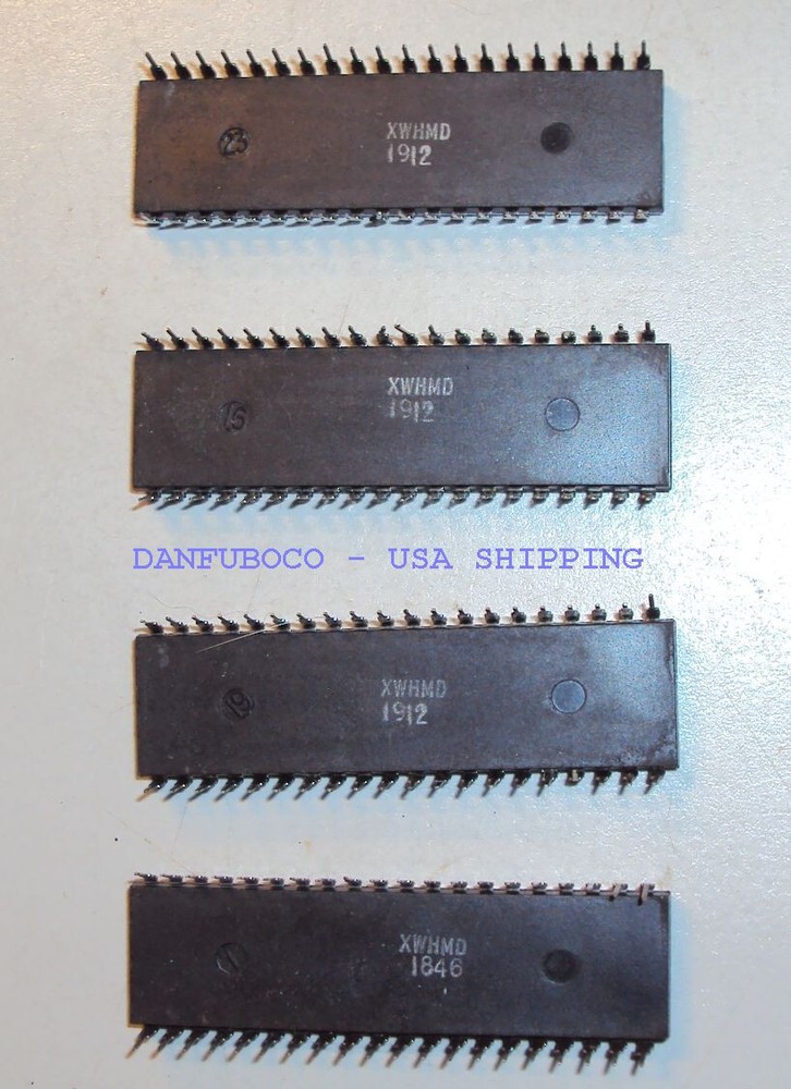 RCA 1802 Cmos Processors Factory Samples hand marked, COSMAC ELF Computer STuff