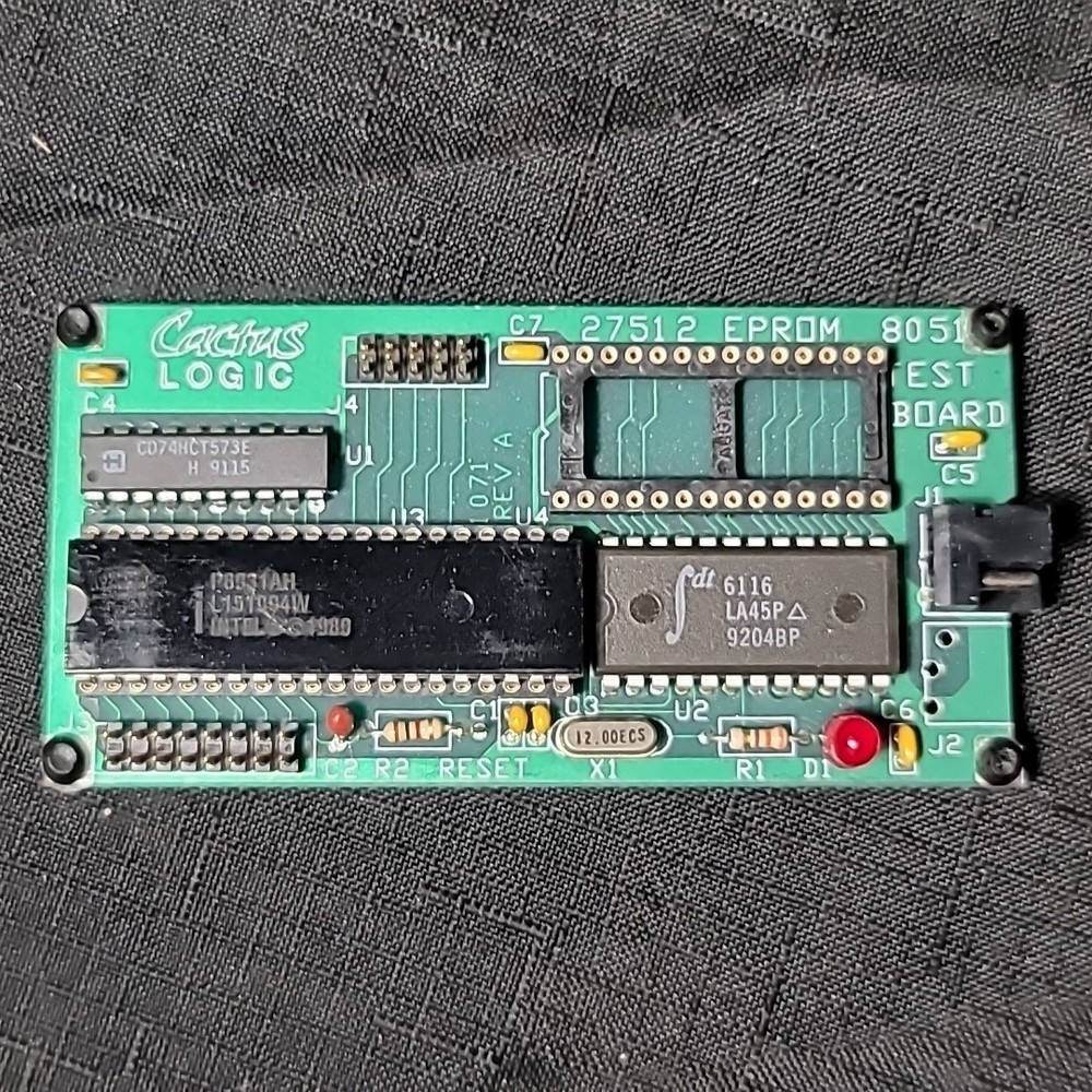 Cactus Logic IDS Microprocessor PROM Programmer EPROM Test Boards TIU 200 IDE