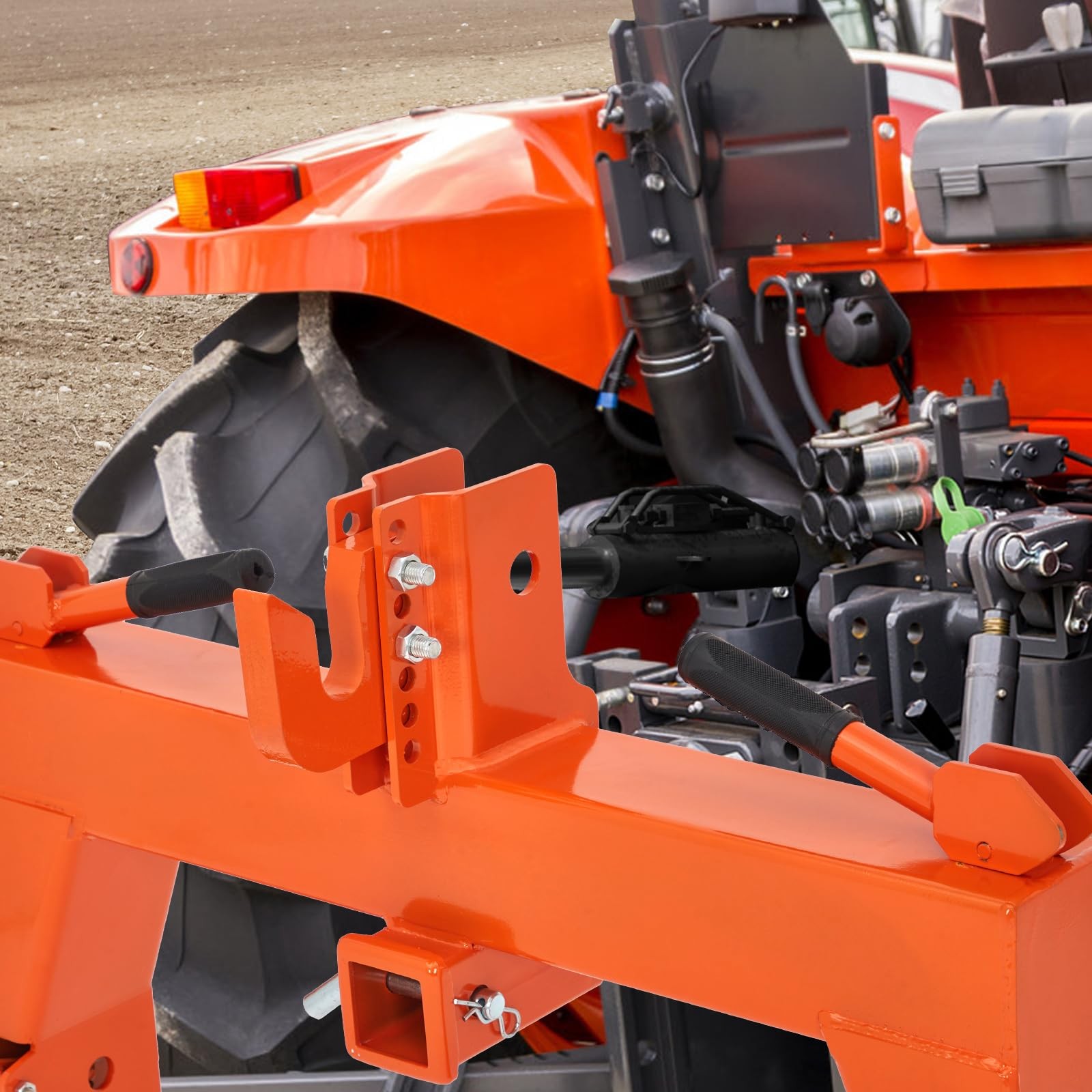 3-Point Quick Hitch Attachments W/2"Receiver for Cat 1 Cat 2 Tractors 3000 LBS