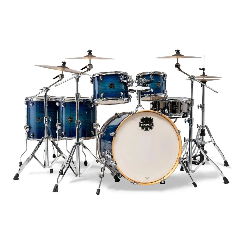 Mapex Armory 6pc Studioease Drum Set Blue Wave Burst