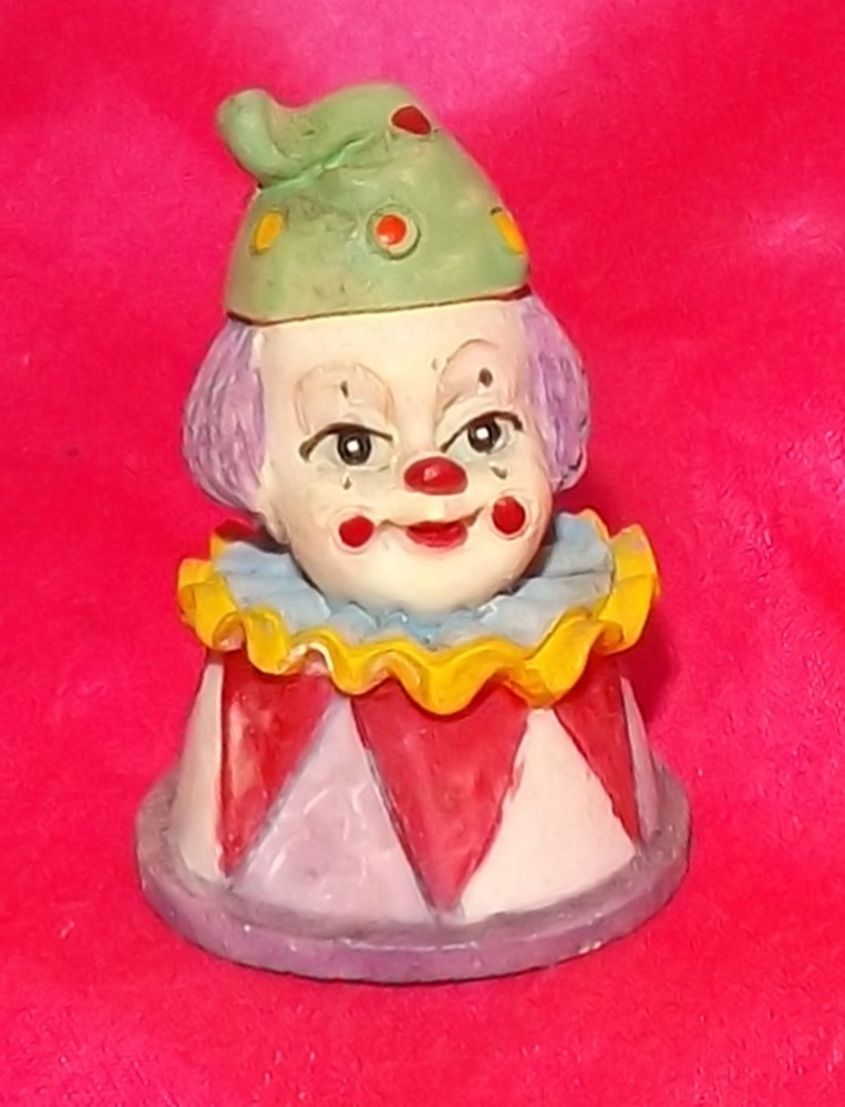 💥 CIRCUS CLOWN FIGURINE THIMBLE