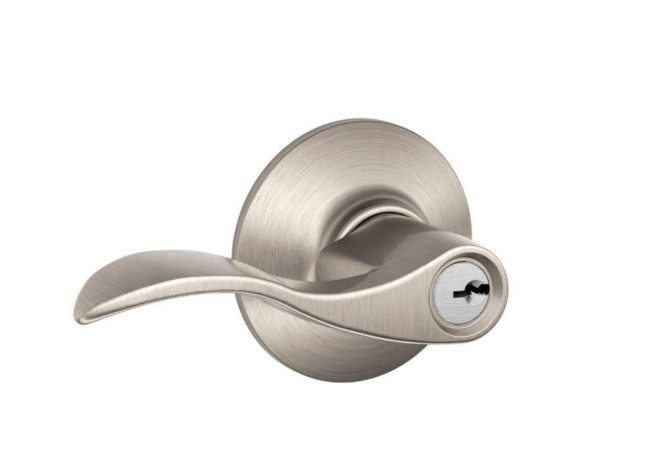 SCHLAGE Accent Keyed Lever, F51A ACC