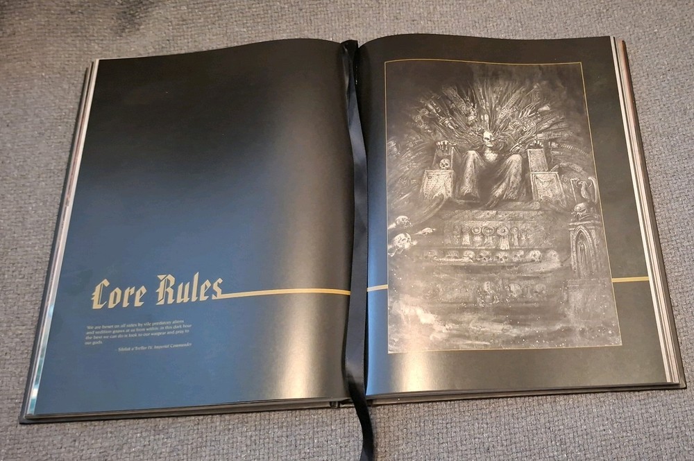 Warhammer 40K Leviathan Core Rule Book Hardback Games Workshop Exc condition!