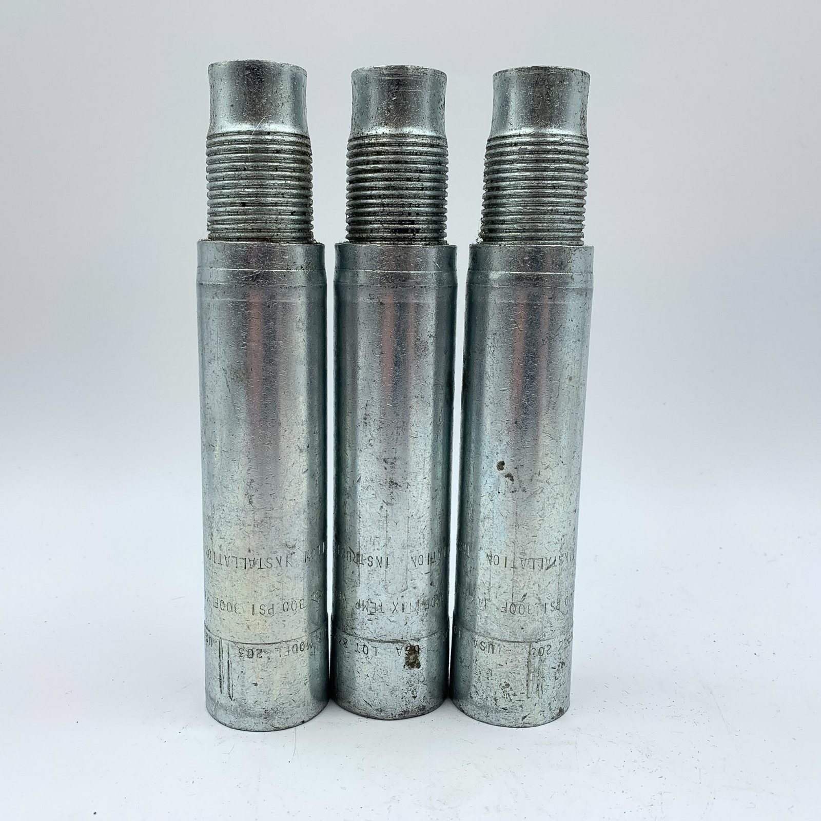 3 Pack Aegis Model 3 Adjustable Drop Nipple 300PSI 300F