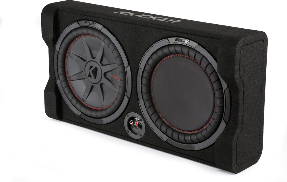 Kicker 48TRTP122 12" 2-ohm Shallow Loaded Enclosure