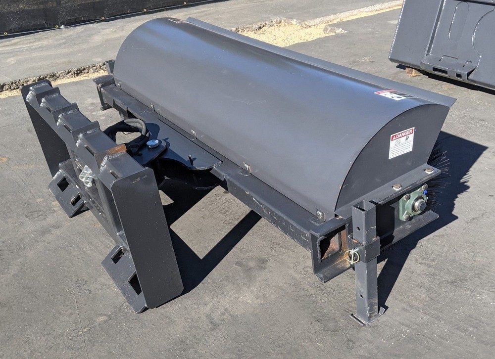72" Skid Steer Broom Sweeper Attachment