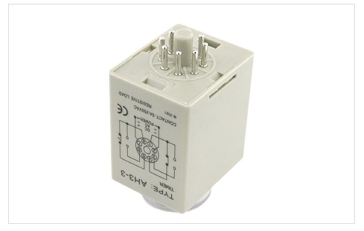 1PCS AH3-3 Time Relay 8-pin Regulated Power Delay Switch Controller