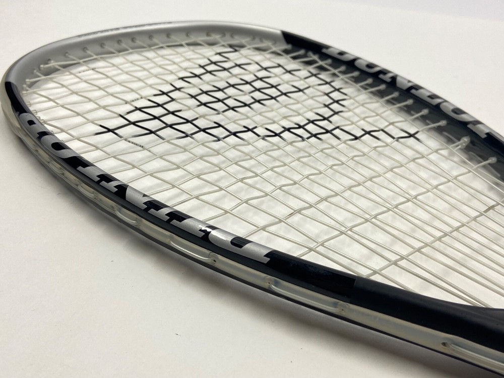 Dunlop Max Plus Ti Squash Racket And Bag. Graphite Composite. Great Shape.