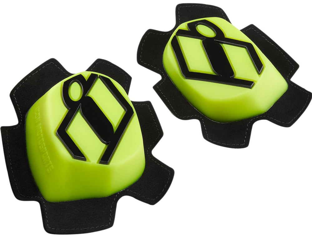 Icon Cloverleaf 2 CE Knee Pucks Hi-Vis