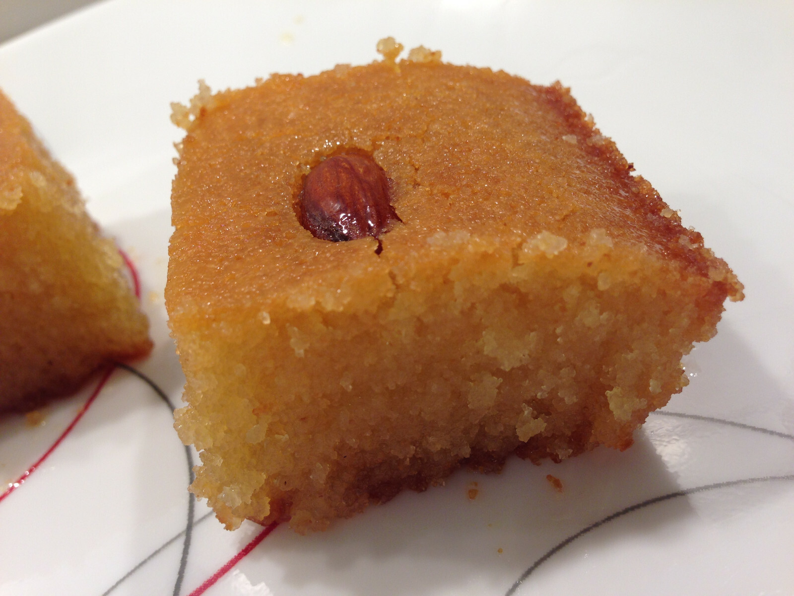 Organic Basbousa (Semolina Cake)! Unique Quality (2 kilo) (4.4 LB) (24 Piece)