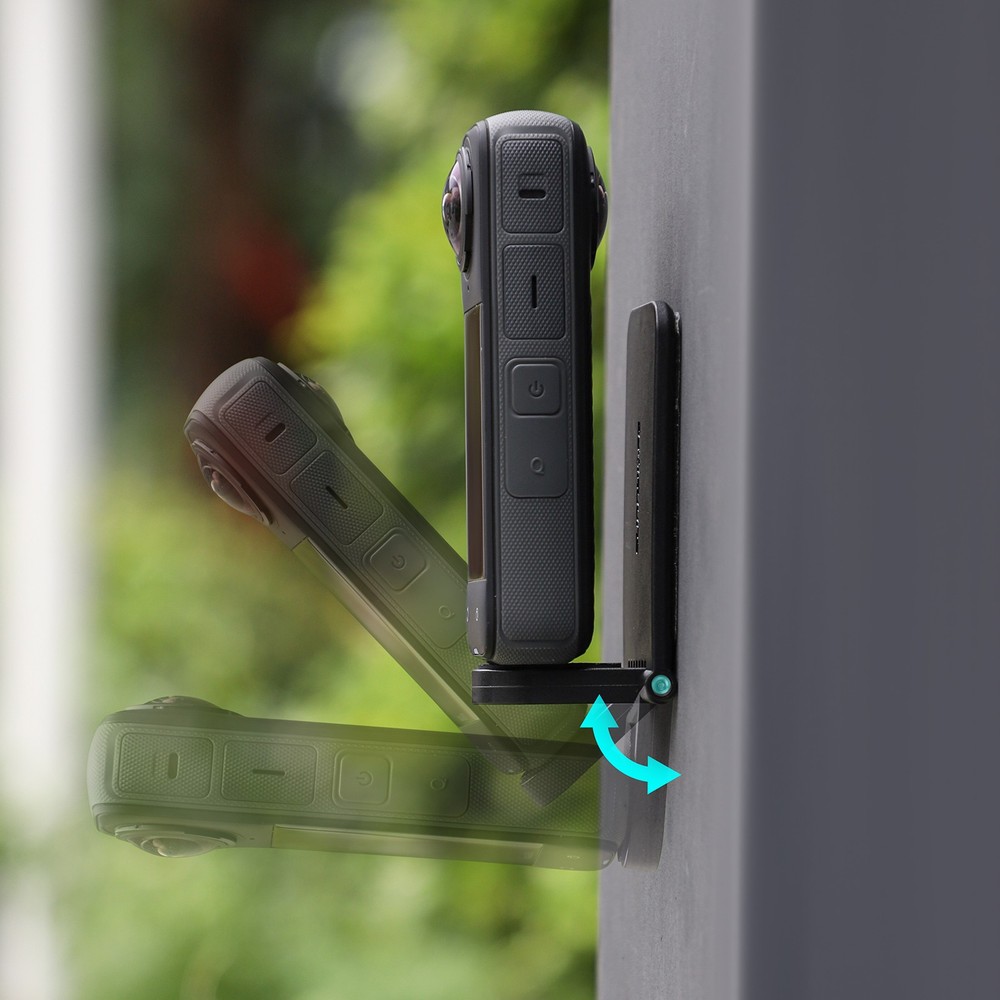 For Insta360 X4 Camera Adjustable Desktop Handheld Wall Mount Magnetic Accessory