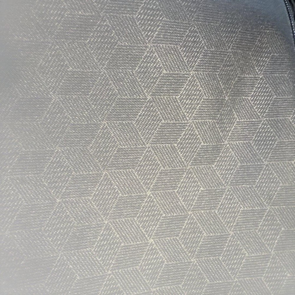 TUMI geometric pattern black backpack