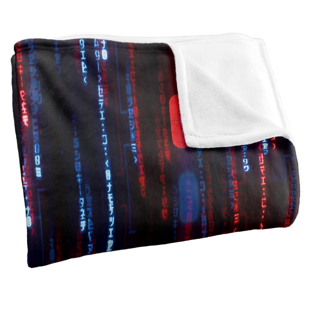 The Matrix (2021) Pill Code Silky Touch Super Soft Throw Blanket