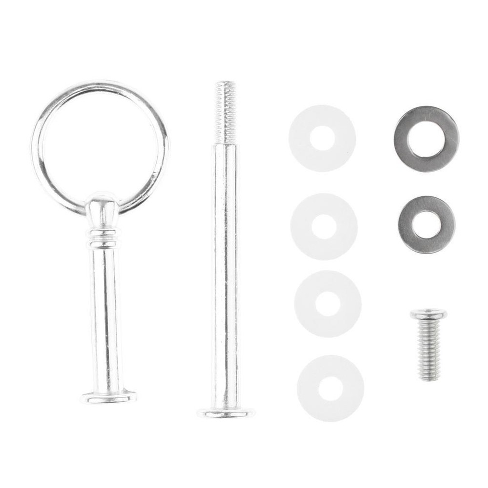 2 Tier Round Top Fruit Cake Stand Rack Handle Fitting