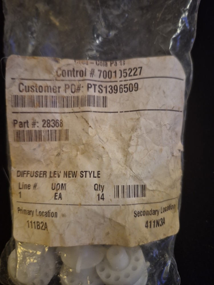 8 pcs LEV Soda Coca Cola Valve 3.0 Diffuser Internal Mixer 28368